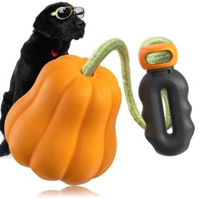 PROKEl Dog Rope Fetch Exercise ToyforMedium  Large Aggressive Chewers BreedDogsChew Interactive Toys Training Tug Of WarBallsindoor And Outdoor Hallow