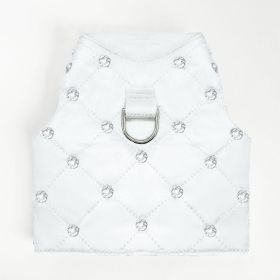 Glamour Baby Dog Harness (Color: Snow, size: MD)